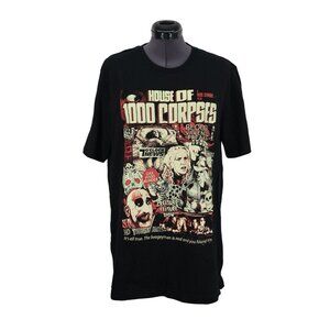 Rob Zombie Men’s Size XL‎ House of 1000 Corpses Graphic T-Shirt Horror Tee